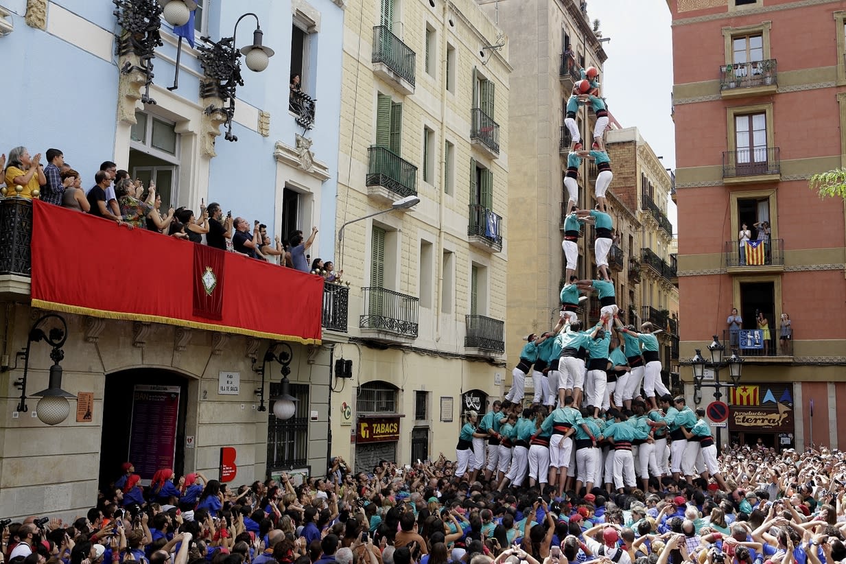 Castells festa major de gràcia